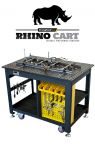 Rhino Cart® пересувний зварювальний верстак УСП система 16 + 66 інструментів УСП